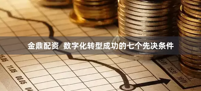 金鼎配资  数字化转型成功的七个先决条件