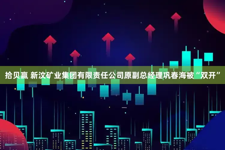 拾贝赢 新汶矿业集团有限责任公司原副总经理巩春海被“双开”